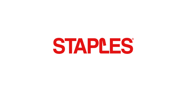 Staples Logo: Ihr Partner für Bürobedarf und innovative Lösungen.
