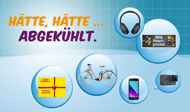 Gewinne coole Preise: Fahrrad, Smartphone, Gutscheine und mehr entdecken!