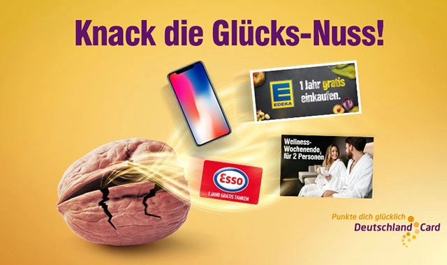 Gewinne mit DeutschlandCard: Einkaufsgutscheine, Wellness und mehr!