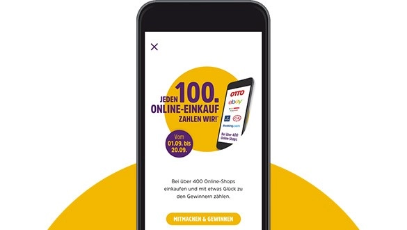 Gewinne deinen Online-Einkauf! Jetzt mitmachen und bei über 400 Shops sparen.